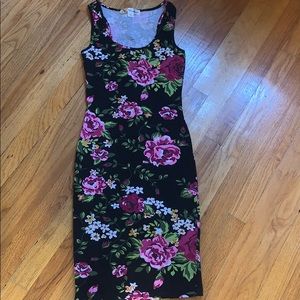 Black Floral Dress🌺🌸